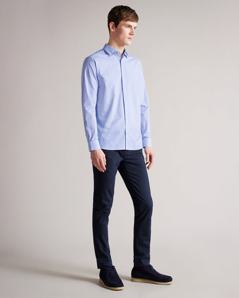 ROYLO-Shirts-ROYLO takes the cake for playful yet smart design. This button down shirt features subtle subtle stripes and a balloon dog print, all packaged in a smart button down style that'll have the compliments rolling in. Ted Baker menswear collection Shirt Button down fastening 100% Cotton Balloon dog print Long sleeved Classic collar Our model is 6'2" / 1.88m and wears a Ted size 2- Ted Baker Romania